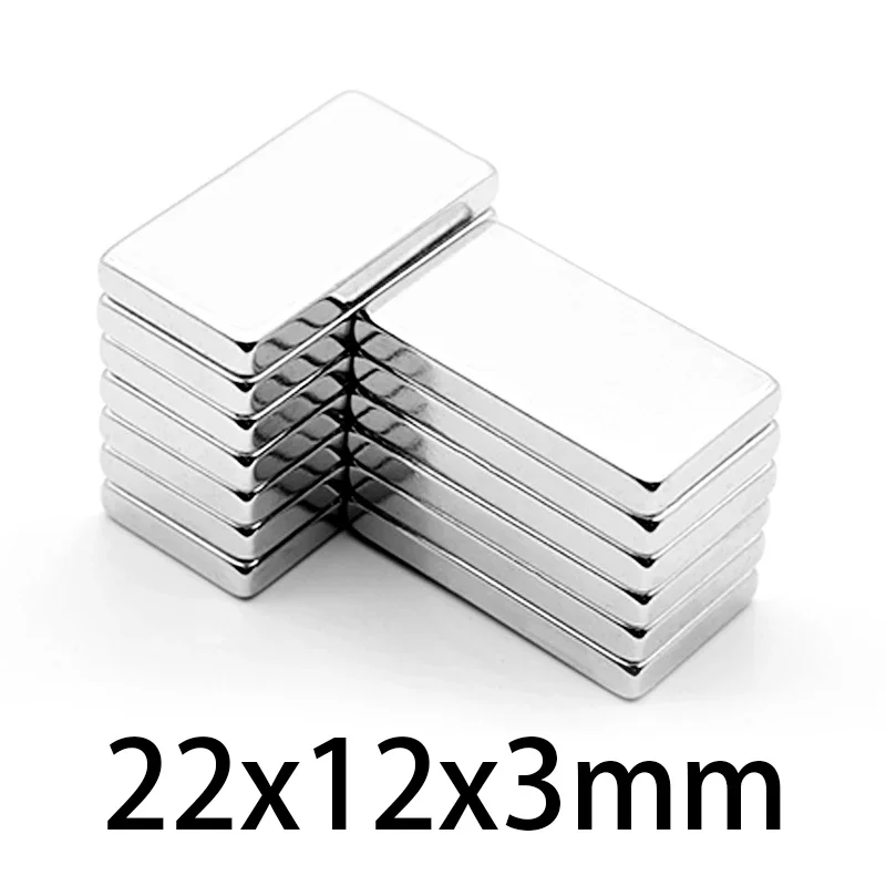 22x12x3mm Rectangular Magnet 22*12*3mm For Home Refrigerators, Offices DIY 22x12x3
