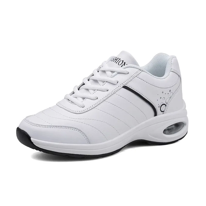 2023 Women Shoes Solid Color Mesh Sneakers Flat Ladies Shoes Breathable Lace-up Outdoor Women's Sneakers Plus Size Shoes Woman