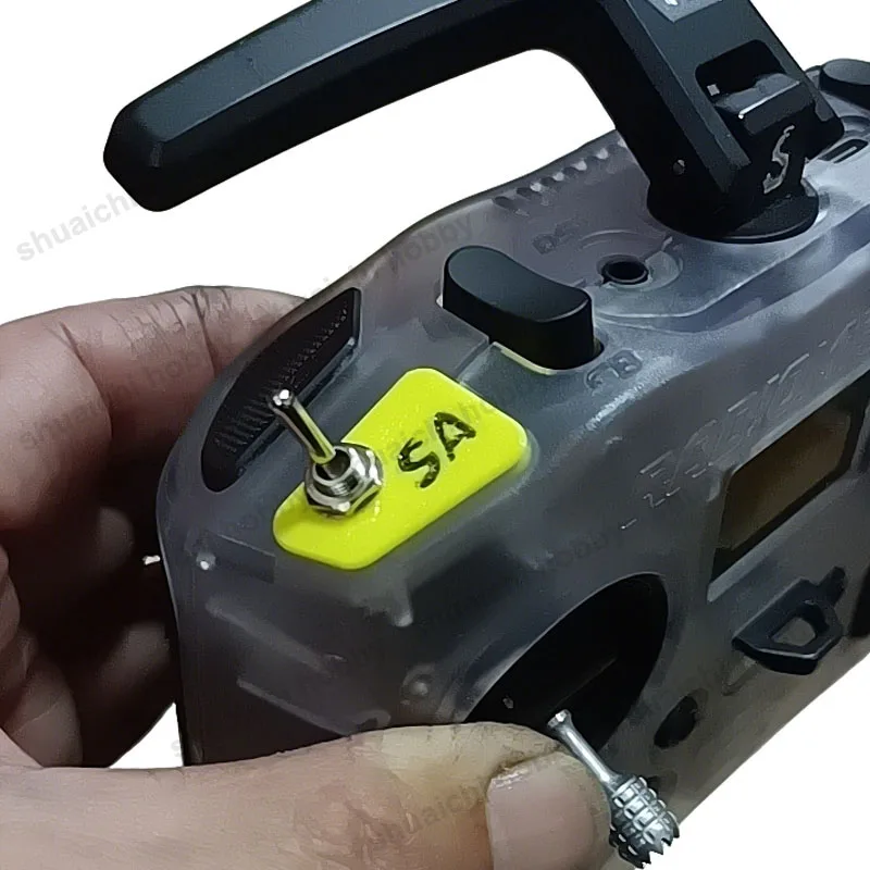 1 زوج لراديو ماستر جيب RC تعديل تبديل التبديل عدة زر إلى رافعة SA/SD On-Off محول تحكم عن بعد الجلاد جزء #2