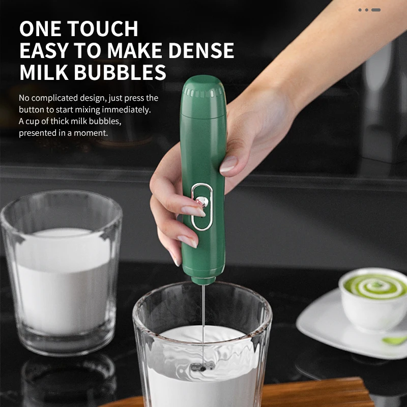 Electric Milk Frother Portable Handheld Mixer Foamer Home Milk Frothers Foam Maker Foy Kitchen Accessories