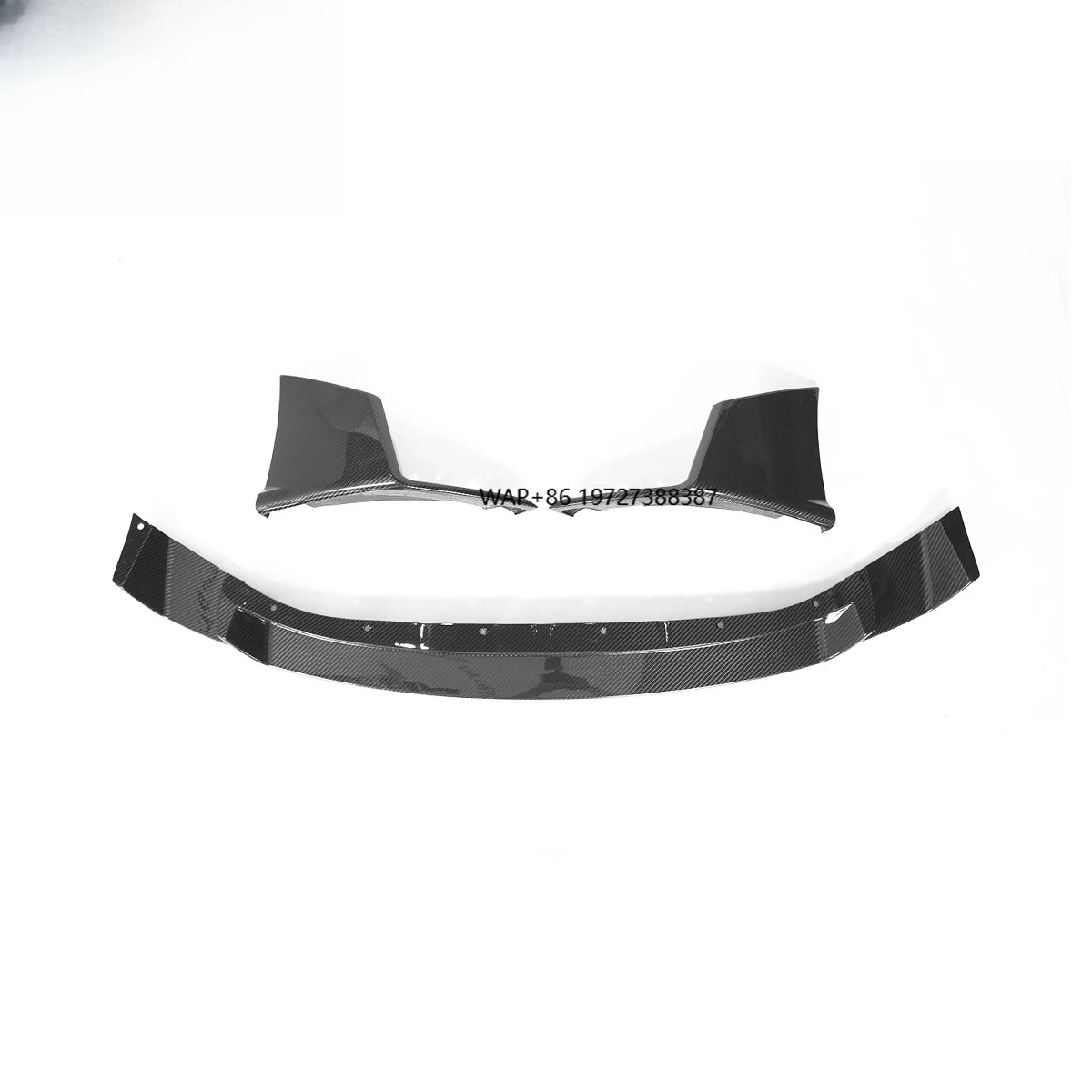 

SK Style Three-Piece Front Splitter Lip Dry Carbon Fiber Front Bumper Lower Lip for M2 G87