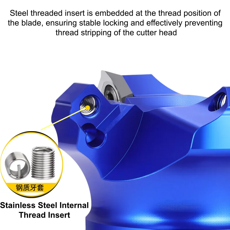 Aluminum Flat Head End Mill APKT1604 SEKT1204 Insert BAP 400R 90° Cutter Head for Face Milling AluminumFMB22 FMB27 Tool Hold