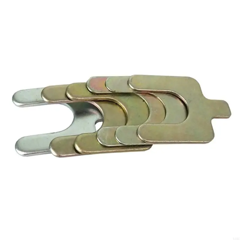 50 Pcs Four Wheel Alignment Insert U-shaped Shims Positioning Adjustment Washer
