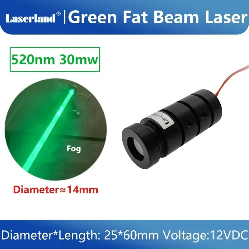 

520nm 650nm 450nm Fat Beam Laser Module Curtain KTV Bar Ball Escape Room Haunted House Halloween DJ Stage Lighting