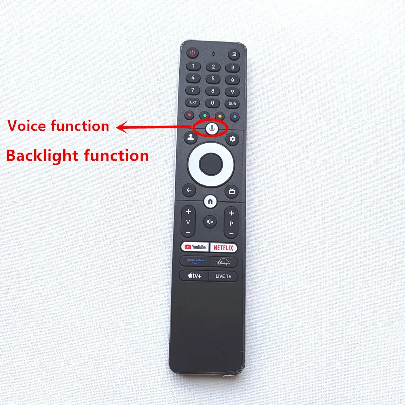 Suitable for Kogan WOW VISION CAIXUN AKAI SCHNEIDER EPIC GAZAL NOKIA newal SHOWNIC TV Box Bluetooth Voice Remote Control