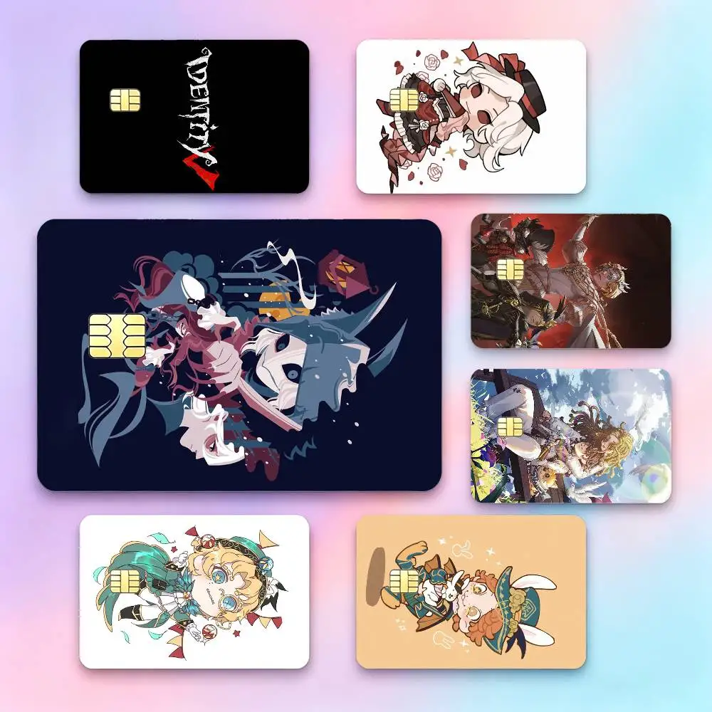 Competitive game I-Identity V  Credit Card HD Stickers Small Chip Waterproof Sticker Game Card Decal Gift
