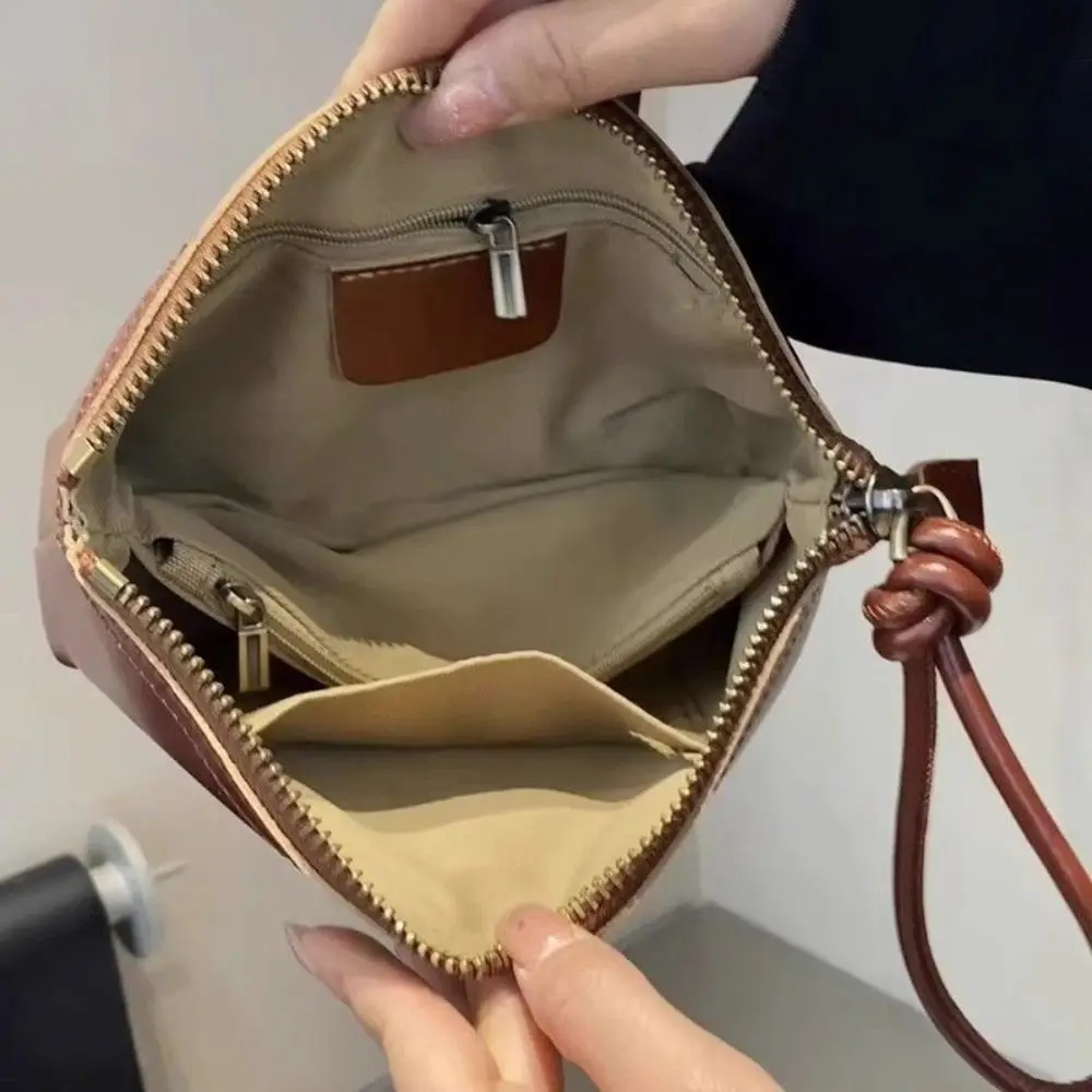 Coin Pouch Portable Women Wallet with Lanyard Large Capacity Cards Bag Purse Korean Style Mobile Phone Bag Shopping