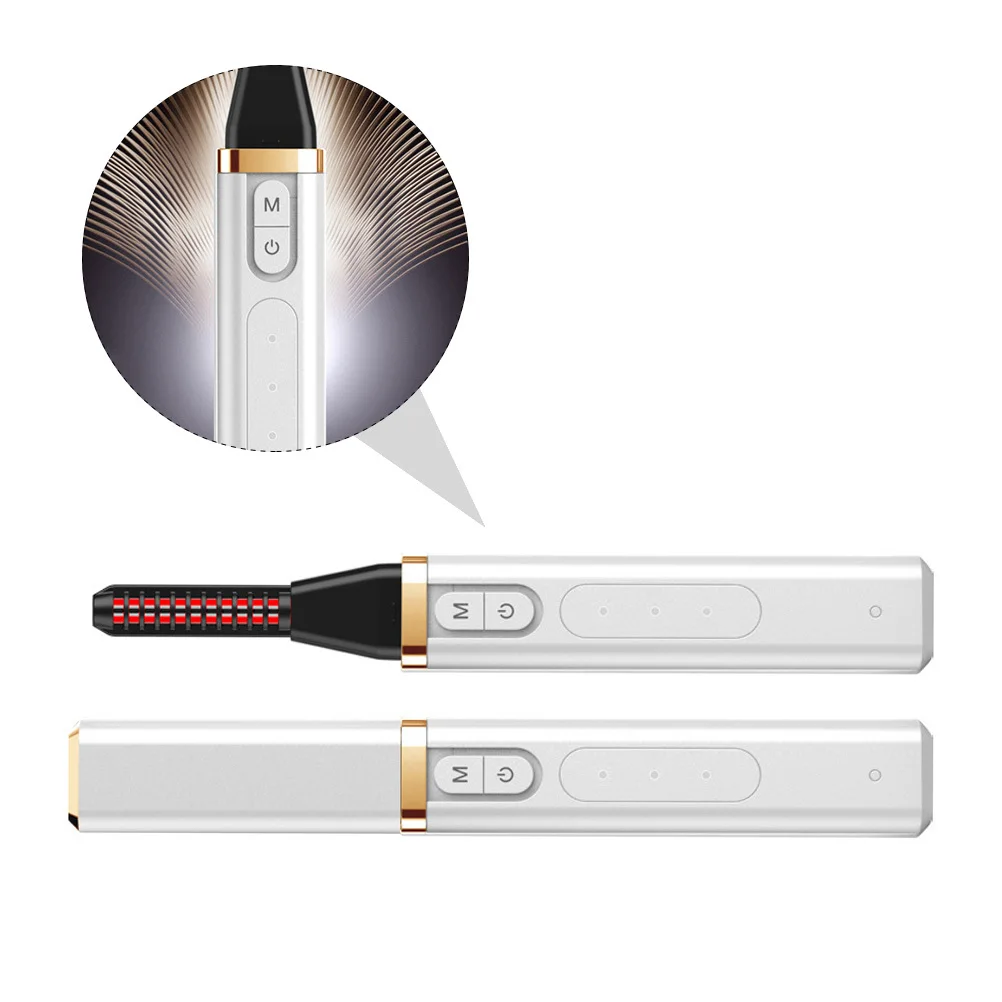 Thermostatische elektrische wimperkruller USB-aangedreven verwarmingskruller voor comfortabel gebruik Geen schoonheidsmake-up nodig