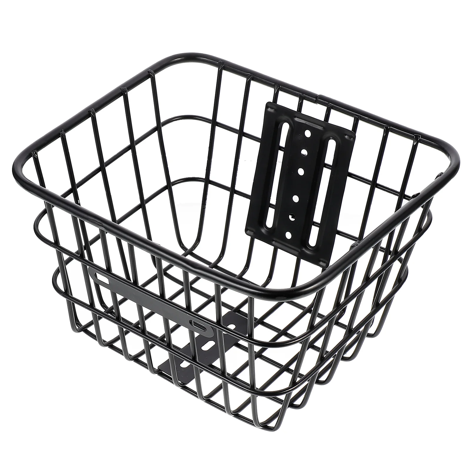 Bike Storage Basket Container Folding Electric Accessories Shelves Heavy Duty Hanging Quality Iron Material Rust