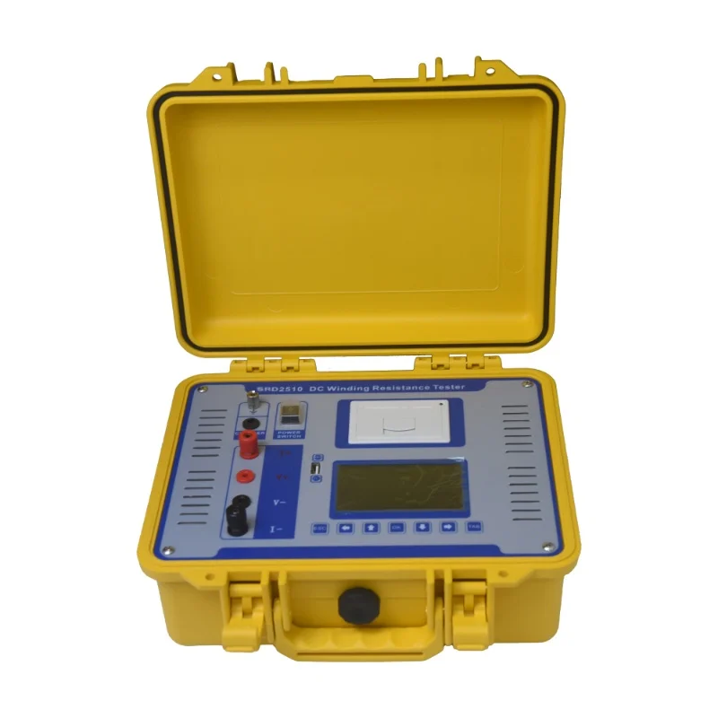 

Portable Digital Micro Ohm Meter 10a DC Winding Resistance Velocimeter DC Resistance Tester with Digital Display