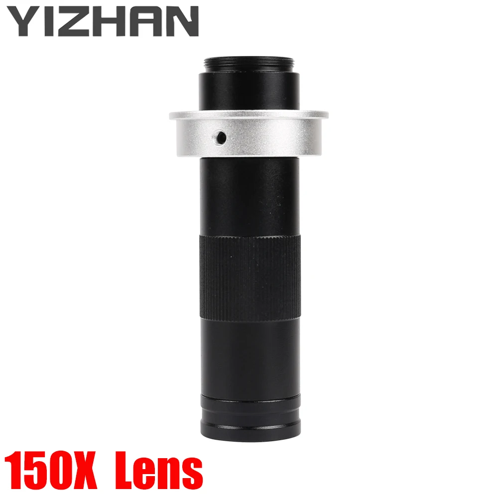 YIZHAN 150X Industrial Maintenance Microscope Zoom Lens Cell Phone Computer Circuit Board Repair PCB Soldering