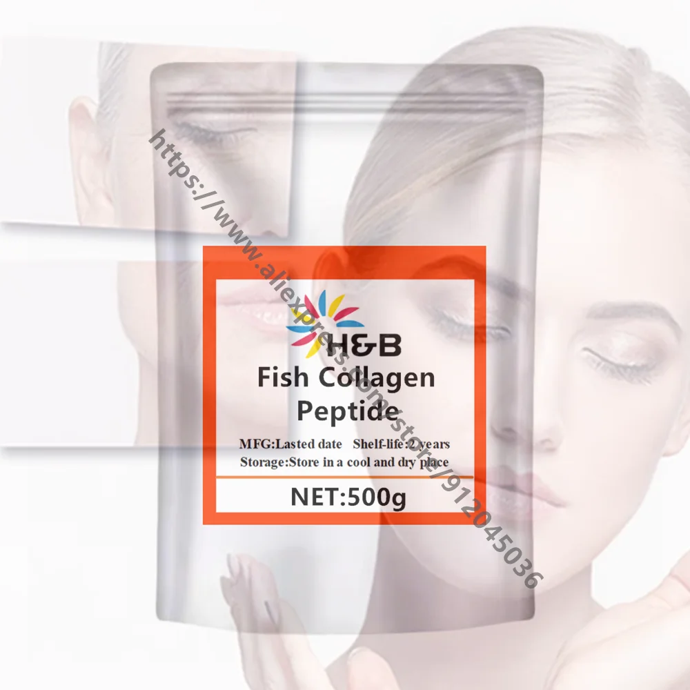 شحن سريع عالمي بالجملة لشد البشرة وببتيدات كولاجين الأسماك تعزز مرونة الجلد والترطيب