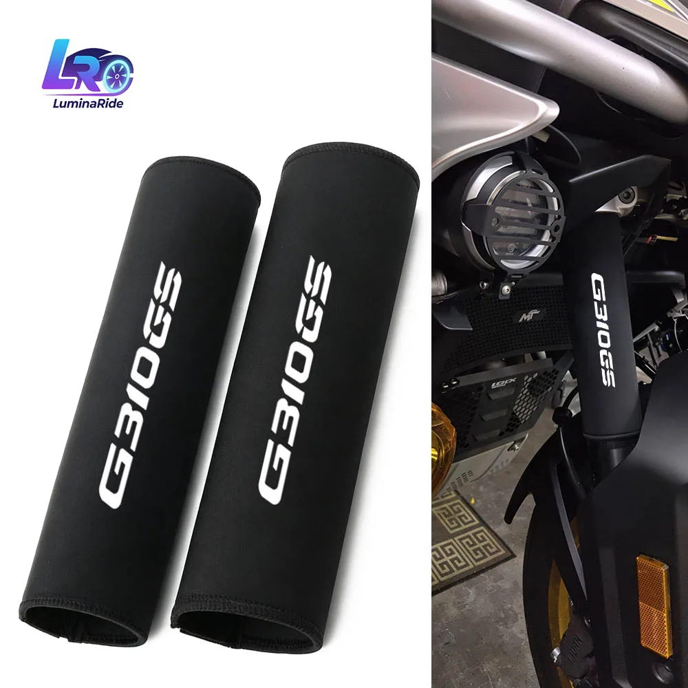

﻿ 1 Pair For BMW G310GS G310R G 310 GS R Dirt-resistant Front Fork Cover Shock Absorber Motorcycle Protective Sleeve