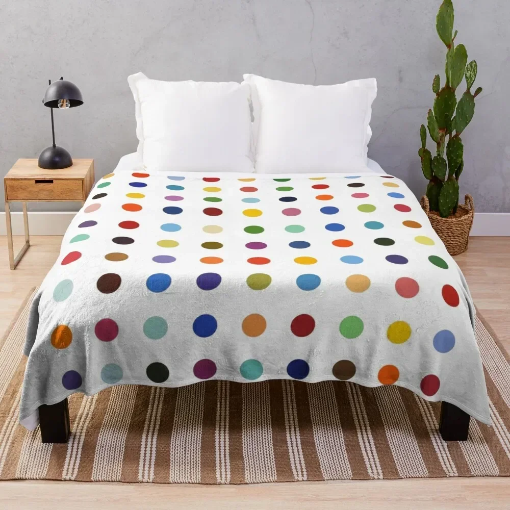 

Eternal Dot Throw Blanket For Decorative Sofa manga Camping Blankets