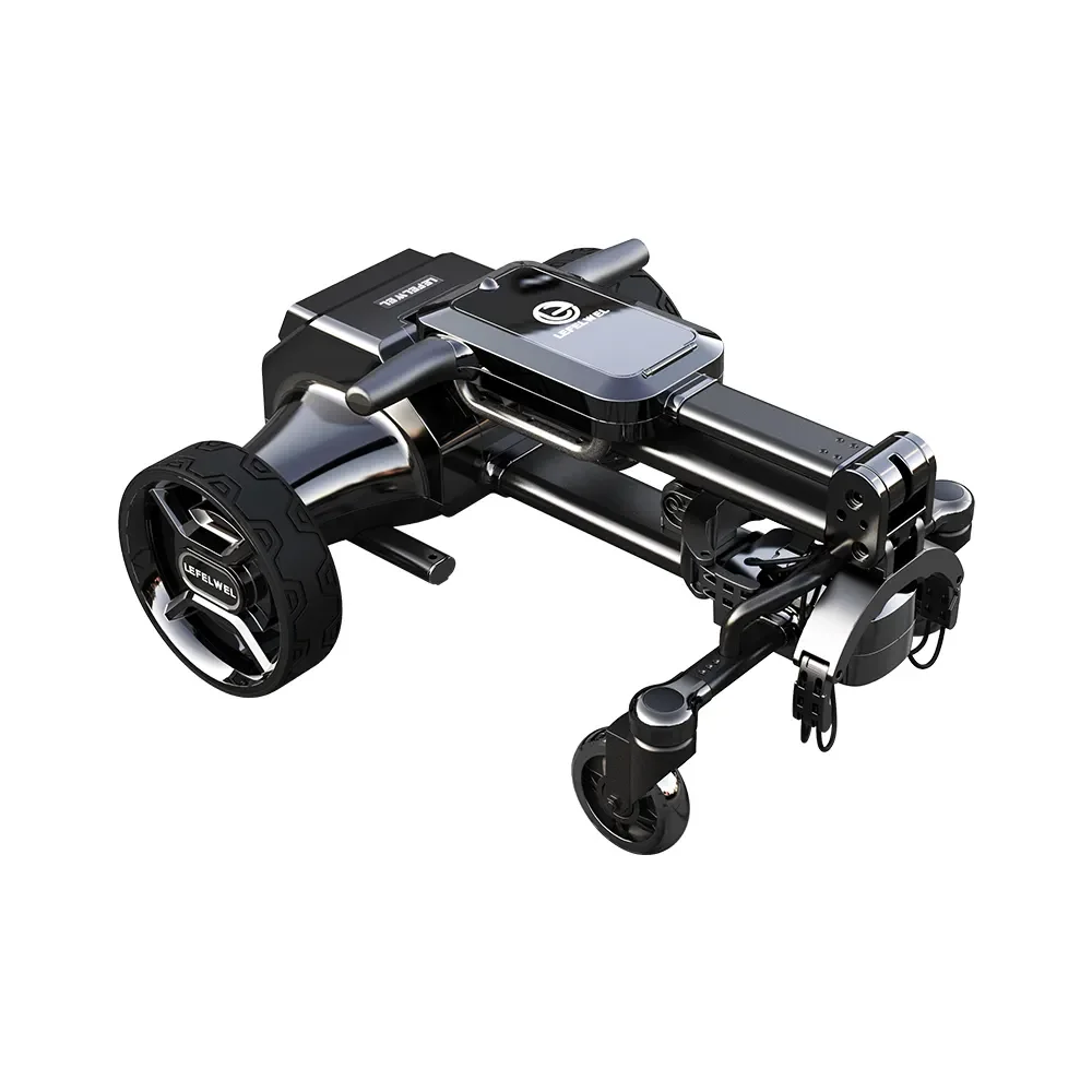 Customized Remarkable G5 Electric Golf Carts Auto-cruise Smart Following Electric Golf Trolleys for Golf Clubs and Courses