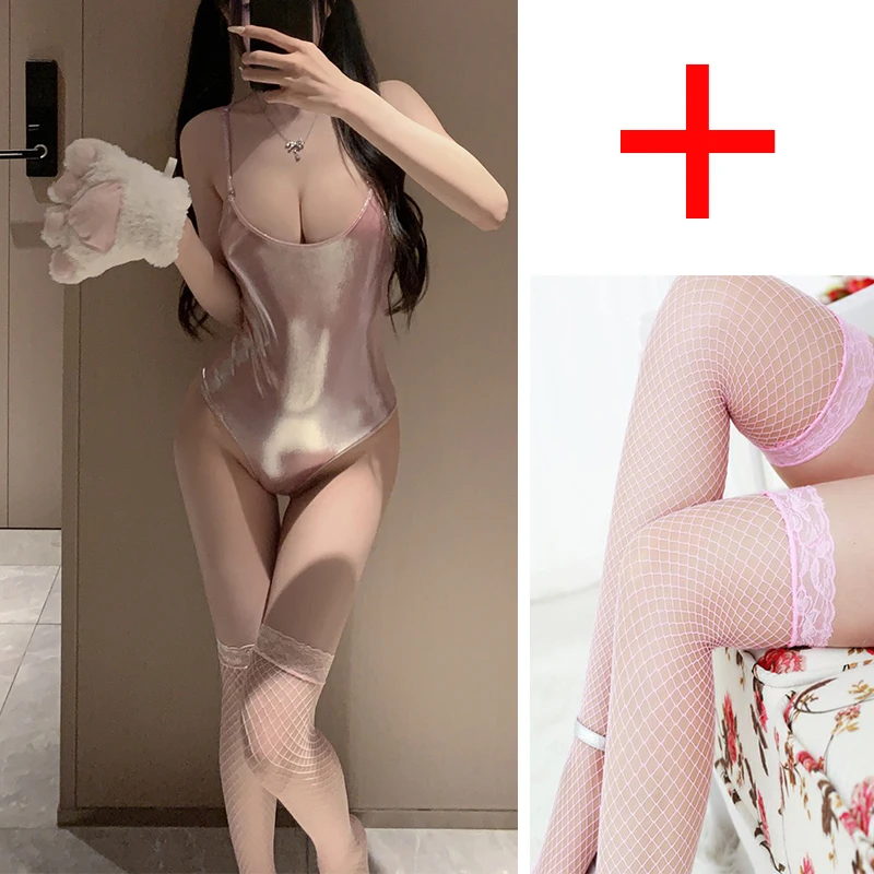 بدلة سباحة ضيقة بالليزر مع صدر مكشوف وحمام سباحة ميت ومثير مفتوح القطع بيجامات نسائية xxx