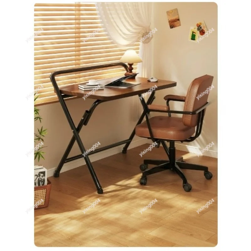 No Assembly Stackable Computer Desk Simple Small Writing Table for Student Bedroom Bedside Home Work Study