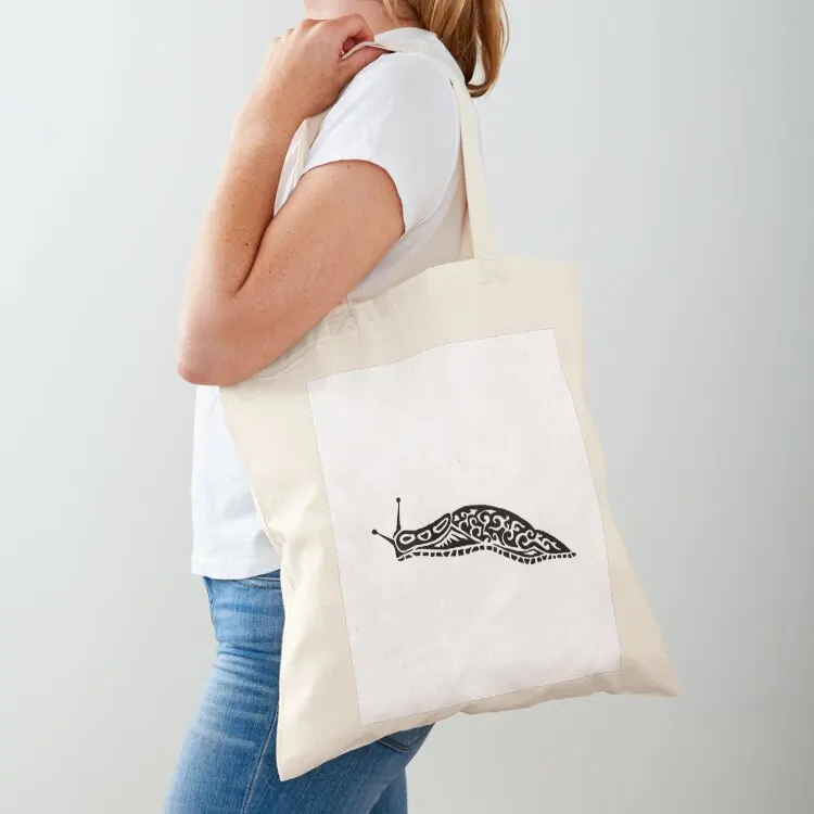 

Banana Slug Design Tote Bag shopping cart bags Shopper handbag Women's bags tote bag women