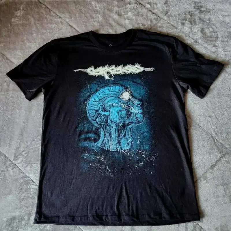 Carcass Central And South America Tour short sleeve black color shirt KV37258