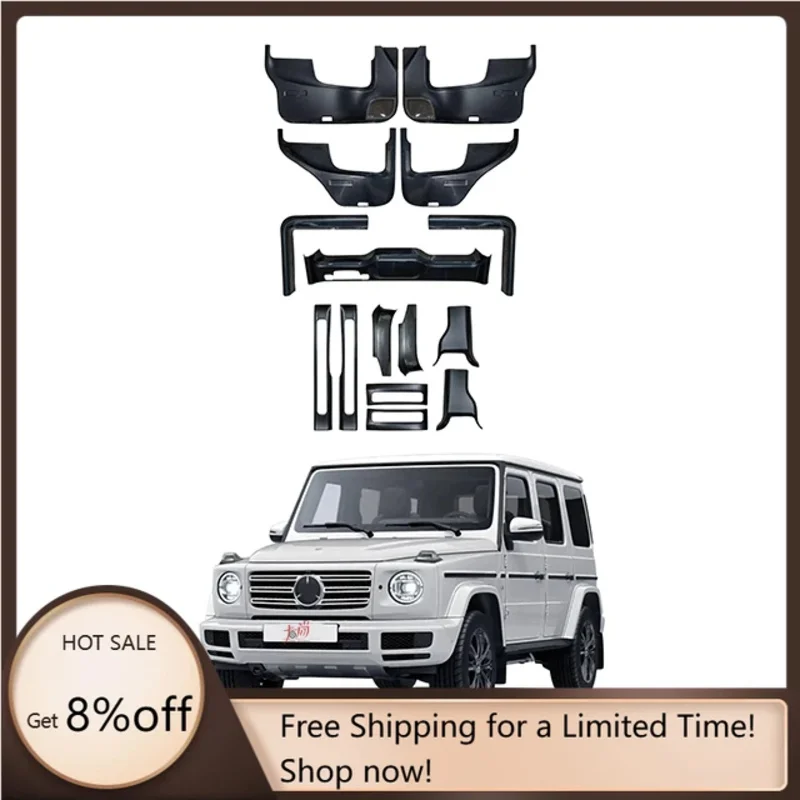 

STLF Decorative Panel Four Door B-pillar Trunk Carbon Fiber Trim for z G-Class W464W463 Interior Carbon Fiber Veneer