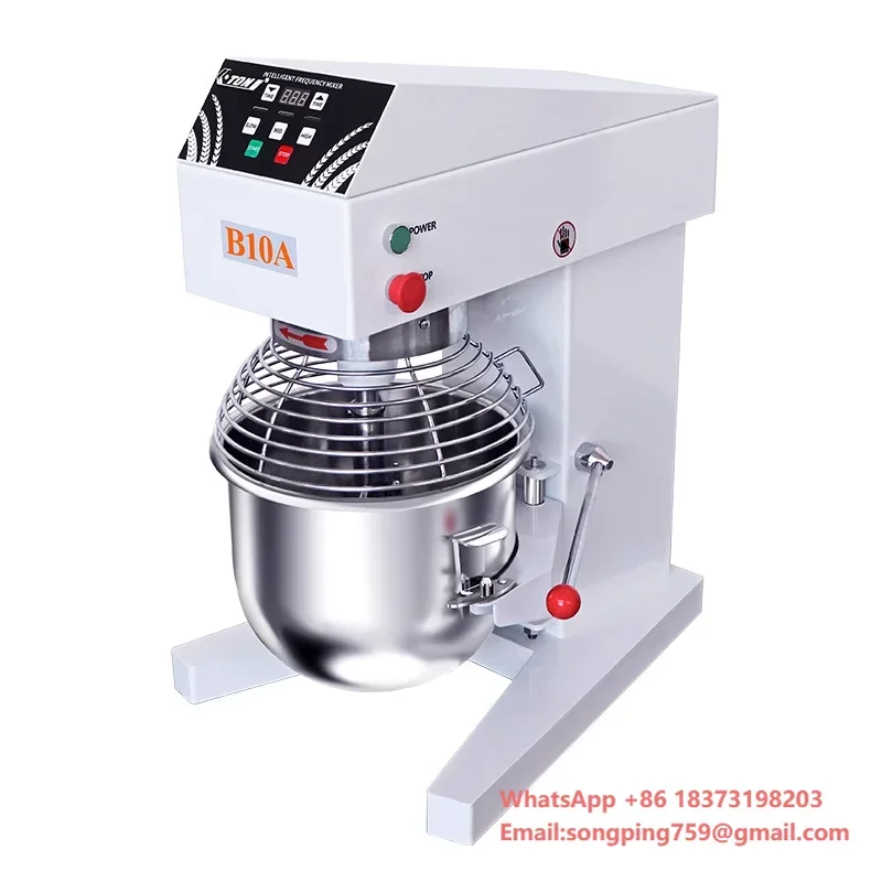

Commercial Grade 10L 30L Dough Mixer | Heavy Duty Bakery Equipment for Cake Bread | Industrial Stand Mixer with Warranty