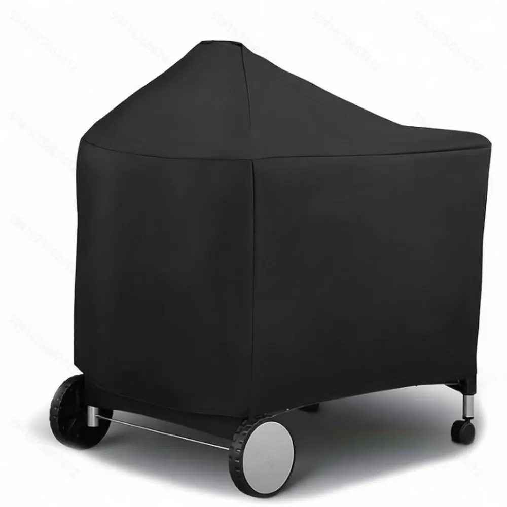 Oxford Fabric BBQ Grill Cover Waterproof Dust Proof Sun Protection Triangle Shape Protective Shield For Outdoor Patio Garden