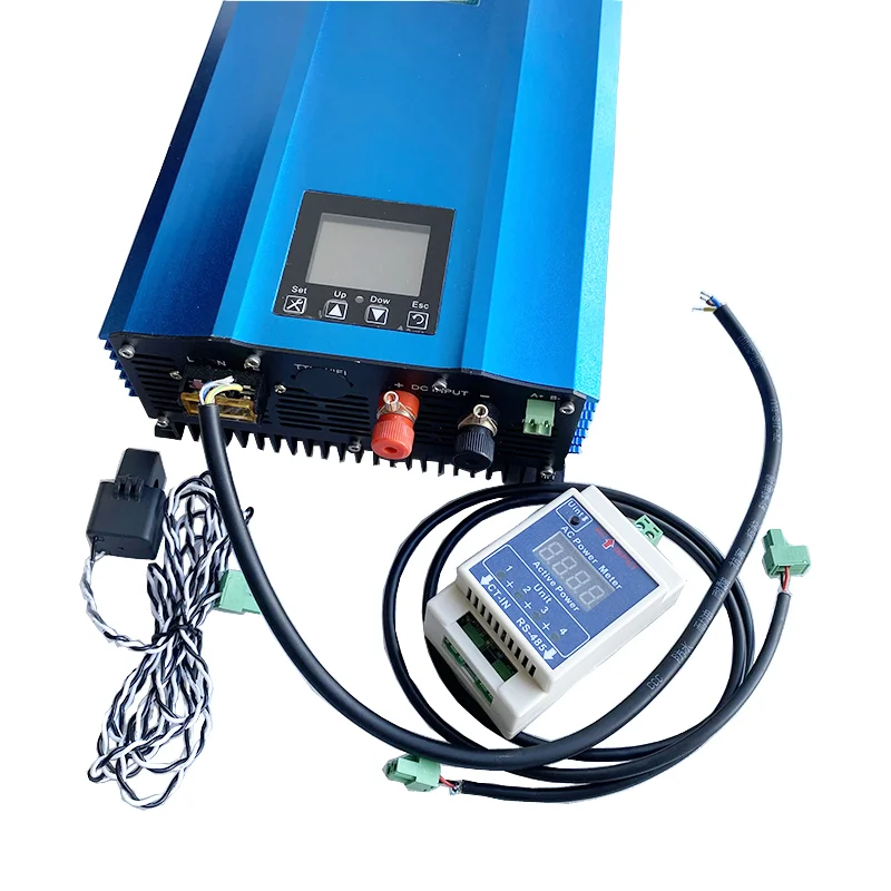 

Solar on Grid Tie Inverter 1000W 1200W DC48V to AC110V230V Can Work With Solar Panels and Battery Discharge