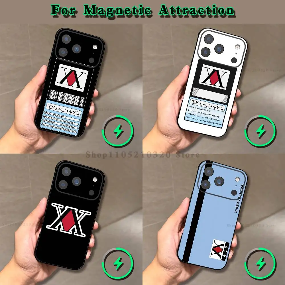 Hxh Hunter X Hunter License Phone Case For iPhone 17,16,15,14,13,12,11,Pro,Max,Plus,Mini,SE,E Magnetic Magsafe Wireless Charging