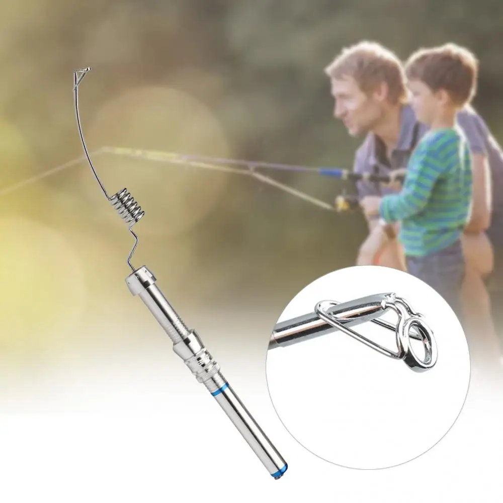 

Stainless Steel Lightweight Portable Mini Fishing Sea Boat Rod Ocean Pole Tackle