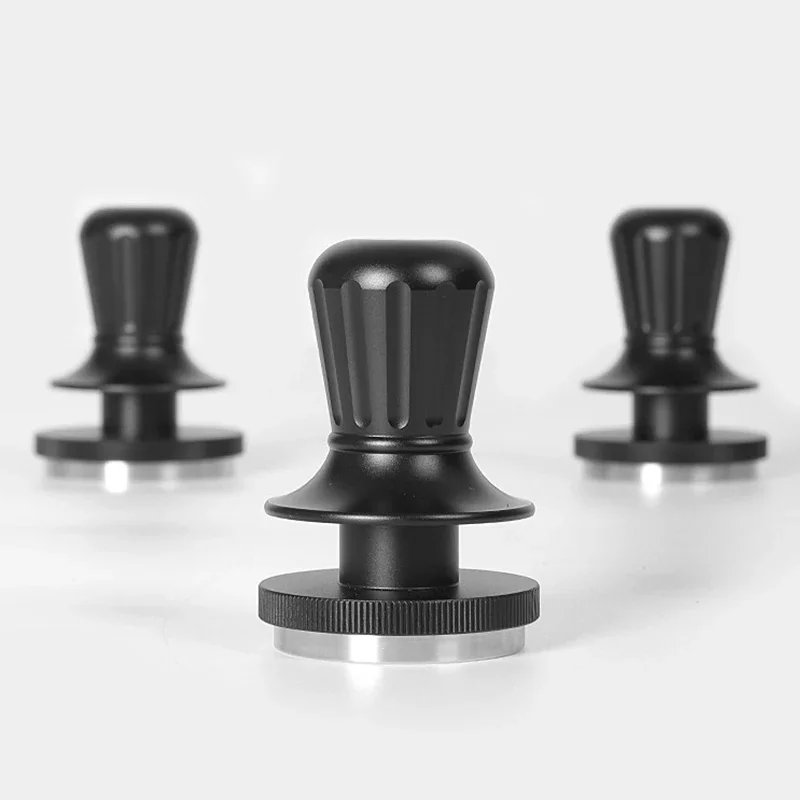 51/53.5/58.5MM Stainless Steel Espresso Press Tamper Constant Pressure Tamping Gadget with Comfortable Grip Espresso Making Tool