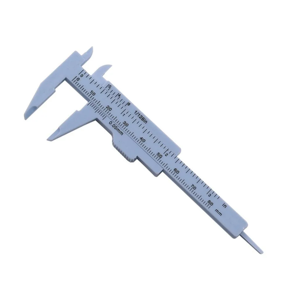 

Gifts Portable Students Caliper 0-80mm Multifunctional Measuring Calipers Dual-scale Jewelry Measuring Tool