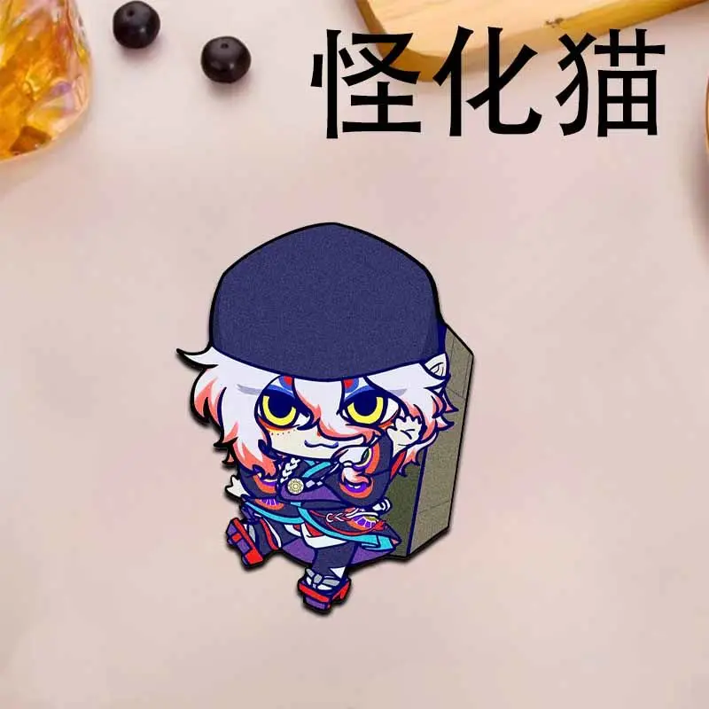 Mononoke Brooch Medicine Seller Brooches for Women Kusuriuri Acrylic Badge Accesorios Fashion Jewelry Anime Pins Cosplay Gifts