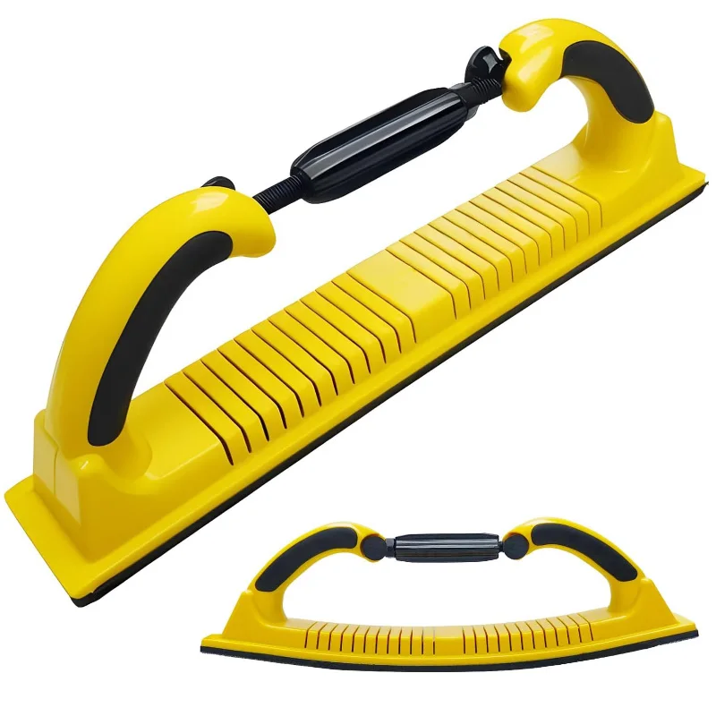 

Adjustable radius flexible long board hand sanding file block - used for polishing automobiles and woodworking