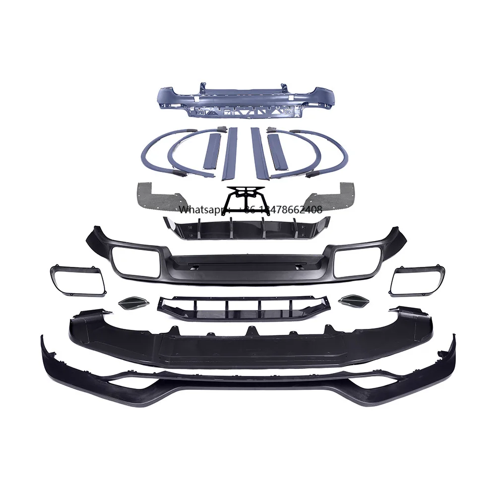 

KM High Quality TKT Bodykit with Body-colored Wheel Arches ,Turbo Door Panel ,Rear Half Bumper and SD Side Skirts for 9Y0.1 SUV