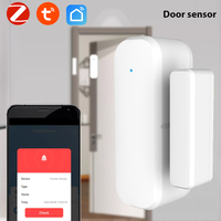 CPVAN Wifi Tuya/Zigbee Door Window Sensor Open Close Detector for Home Security protection Alarm Smart Door Sensor Alarm