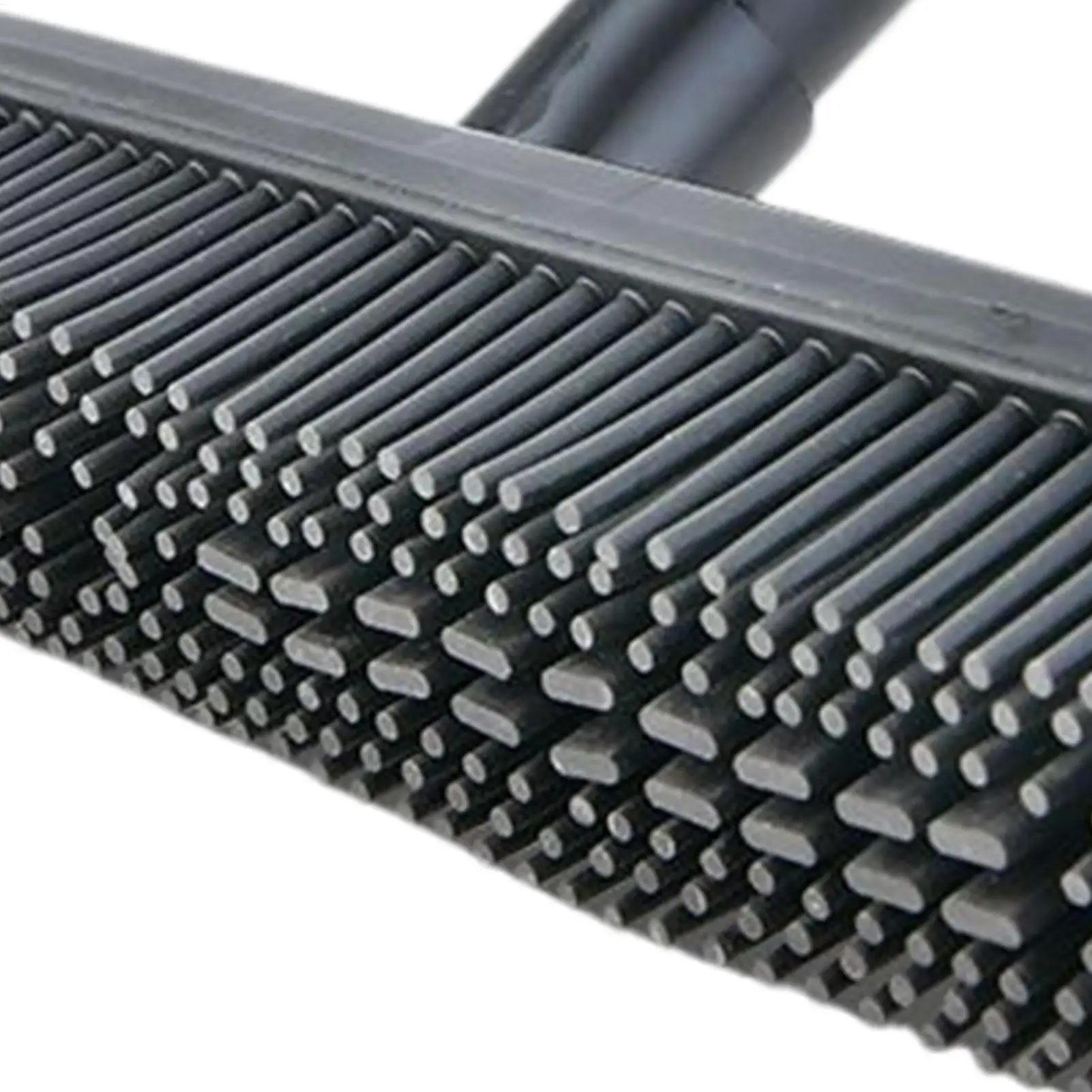 

Rug Brush Silicone Bristle Long Handle Cleaner Carpet Hair Removal Tool Floor Scrub Brush For Floor Shower Bathroom Bedroom