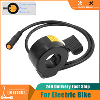 Ebike Thumb Throttle 130X for Bafang Mid Drive Motor E-bike Conversion Kits 250W 500W 750W 1000W Speed Control Finger Throttle