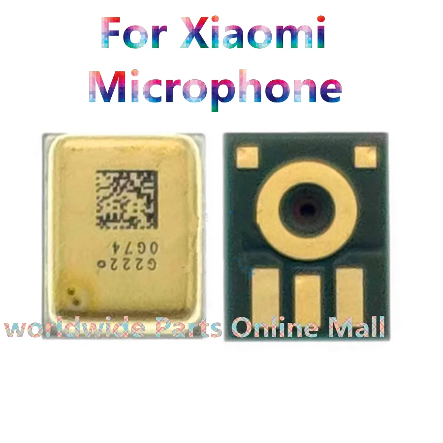 Transmisor de micrófono interno para Xiaomi Mi Note 10, Poco X3, Redmi K40 Pro Gaming, Redmi Note 9, 10X, 20-200 Uds.