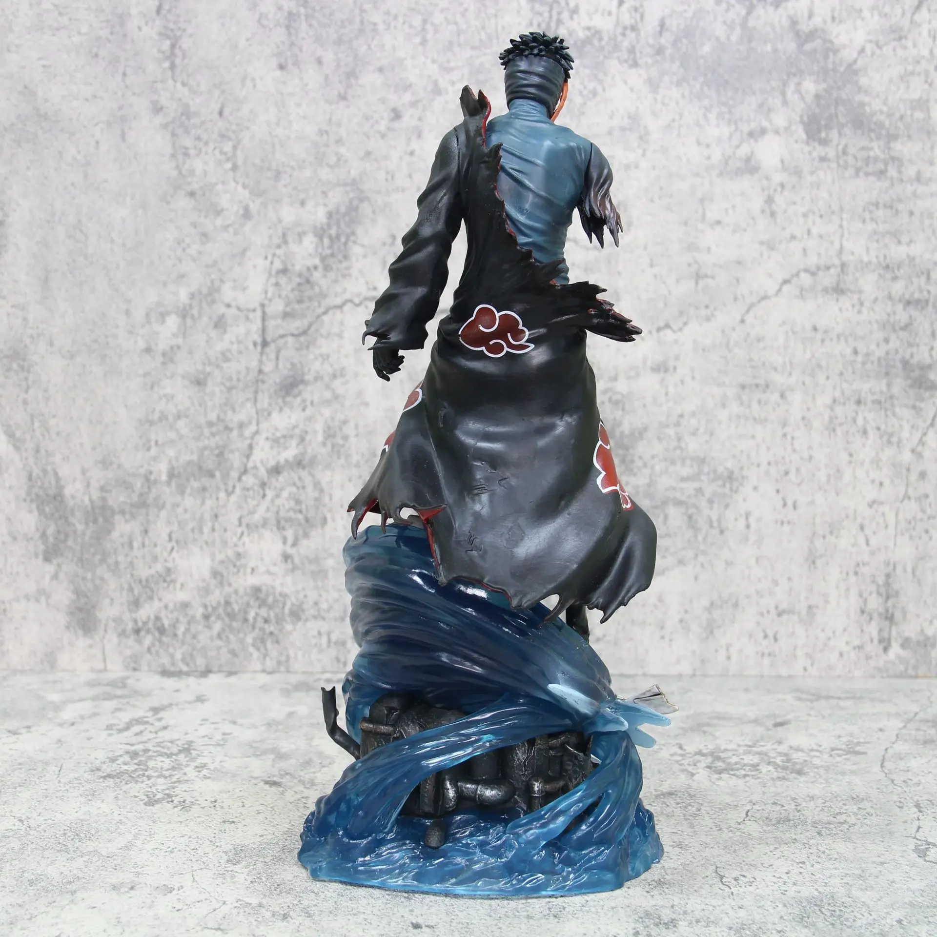 34 cm Neue Naruto Anime Figur Uchiha Obito Umfang PVC Modell Szene Statue Desktop Dekoration Ornamente Kinder Geburtstag Geschenke Spielzeug