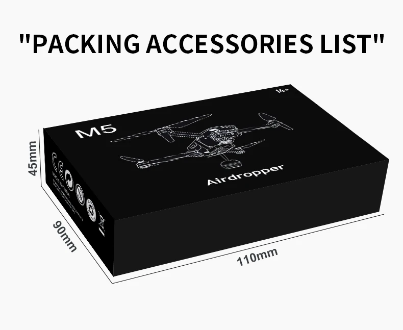 Universal Airdrop System For DJI Mini 5 4 3 Pro/Mavic 3/Mini 2/AIR 3S/2S/Mavic 2/SJRC F11S/Fimi X8 SE Drone Gift Thrower