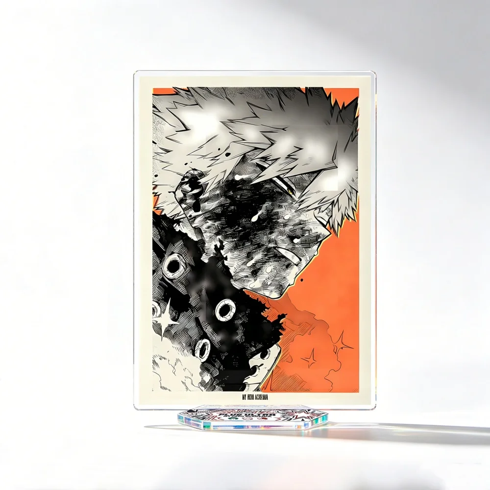 My Hero Academia Acrylic Stand Keychain Manga Panel Todoroki
