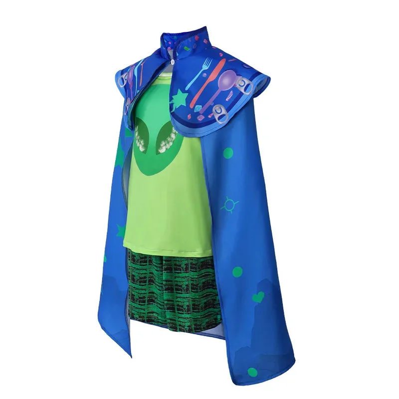 زي تنكري للأولاد بنفس النمط لفيلم Earth Commissioner Elio ملابس تنكرية لحفلات أعياد الميلاد والهالوين للأطفال