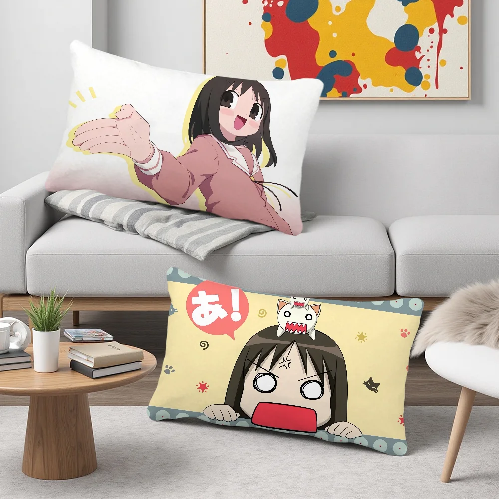 أنيمي اليابان A-Azumanga Daioh Osaka A-Ayumu غطاء الوسادة مستطيل غطاء وسادة أريكة المنزل غرفة المعيشة مقهى المخدة