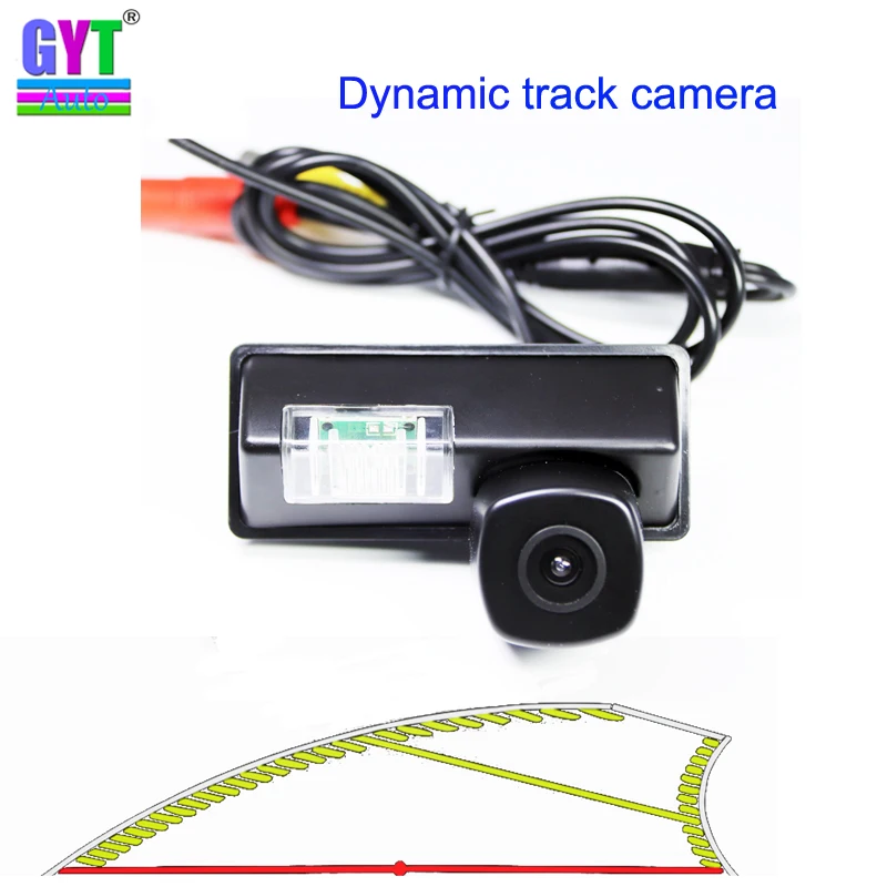 Dynamic Trajectory Tracking car Rear view Reverse camera for Nissan Teana Maxima Sylphy Tiida Paladin Suzuki SX4