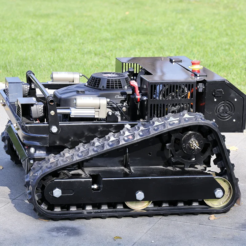 

Customized tracked lawn mower, orchard, hillside, greenhouse, farm embankment, all terrain weeding machine