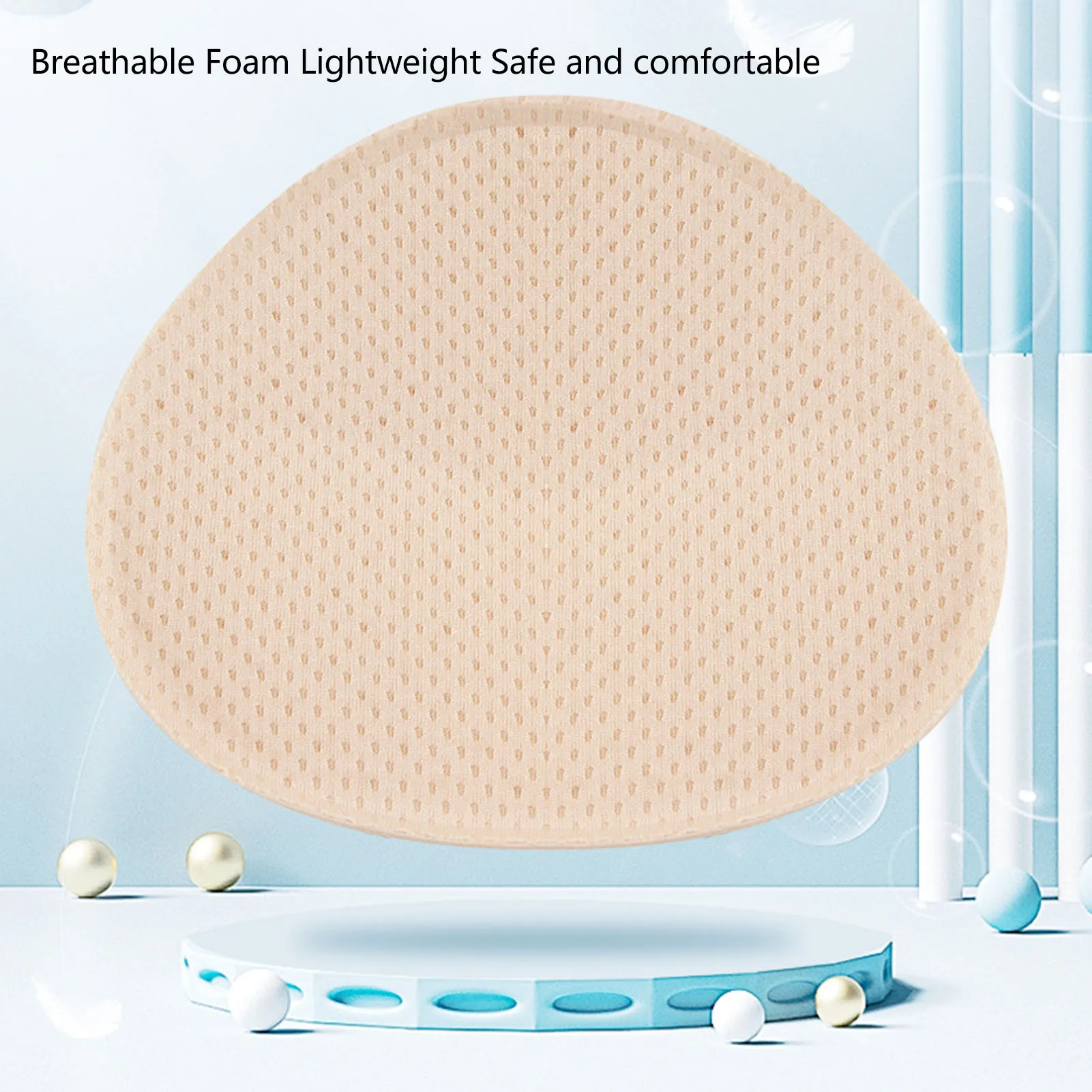 

M Size Bra Insert Breathable Soft Cotton Triangular Shape Insert Bra Pad for Women 75 Bra Size Bra Cup Insert