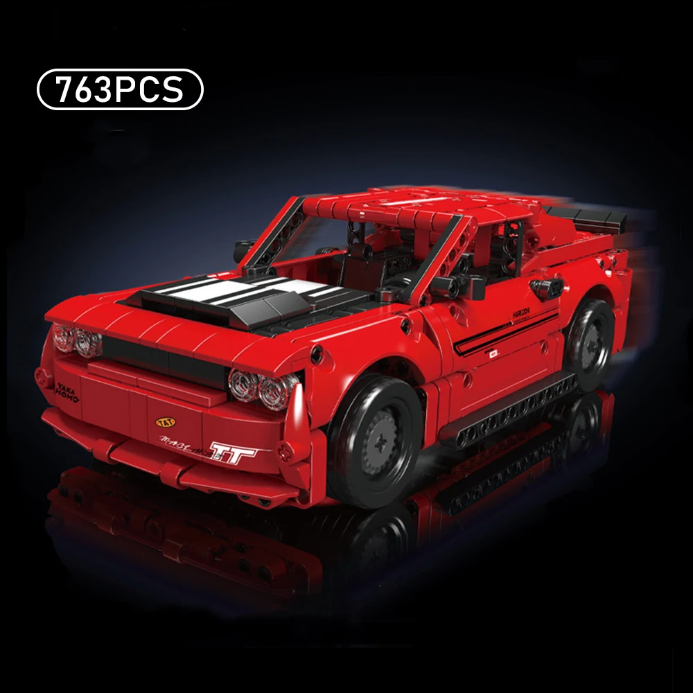 

Трансформирующийся мышечный автомобиль, строительные блоки, сборная модель, креативный автомобиль, развивающая игрушка-головоломка для мальчиков, детский подарок