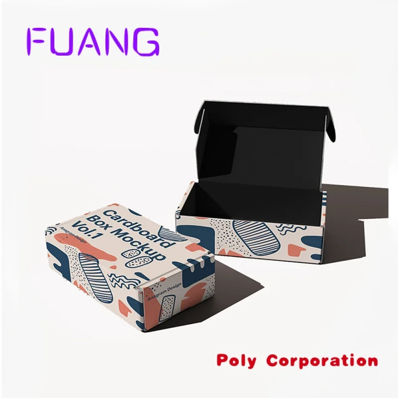 Custom  Custom Logo Boite Carton Gift Mailer Paper Clothing Packaging Corrugated Cardboard Shipping Boxespacking box for small b