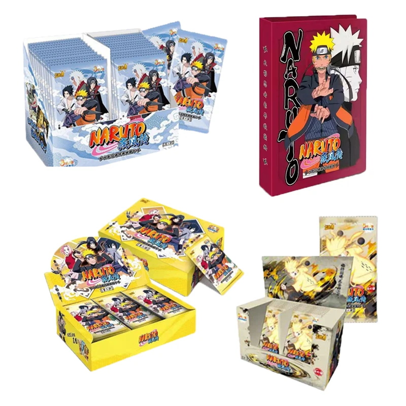 Naruto Collection Card Booster Box Kayou Tier1 Wave1 Bullet Paper Board Pushcart Children's Toys Gift Playing Card