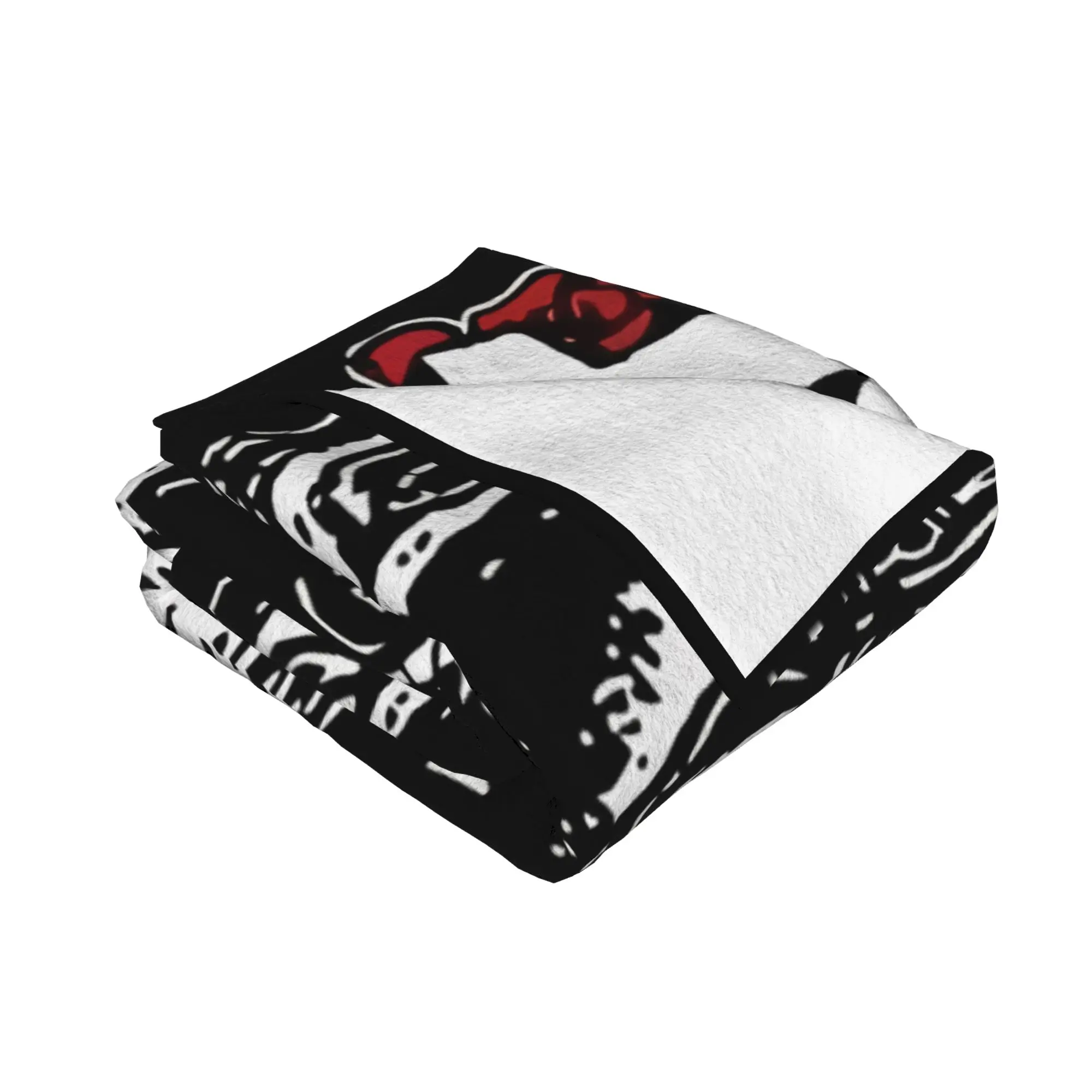 1PC home Cute Room Decor Asking Alexandria black graphic Blanket Throw Blanket Asking Alexandria Novelty Warm Blanket All Season
